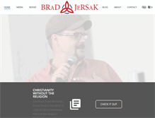 Tablet Screenshot of bradjersak.com